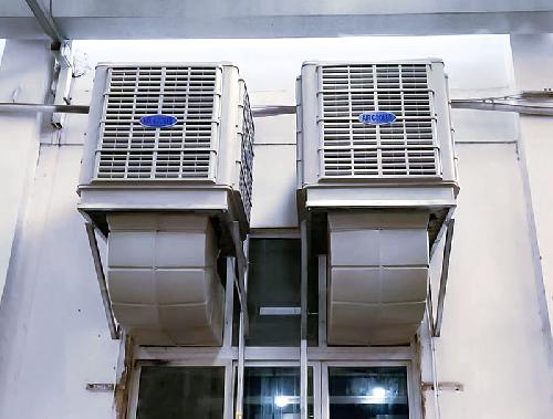 郊區工廠冷風機案例